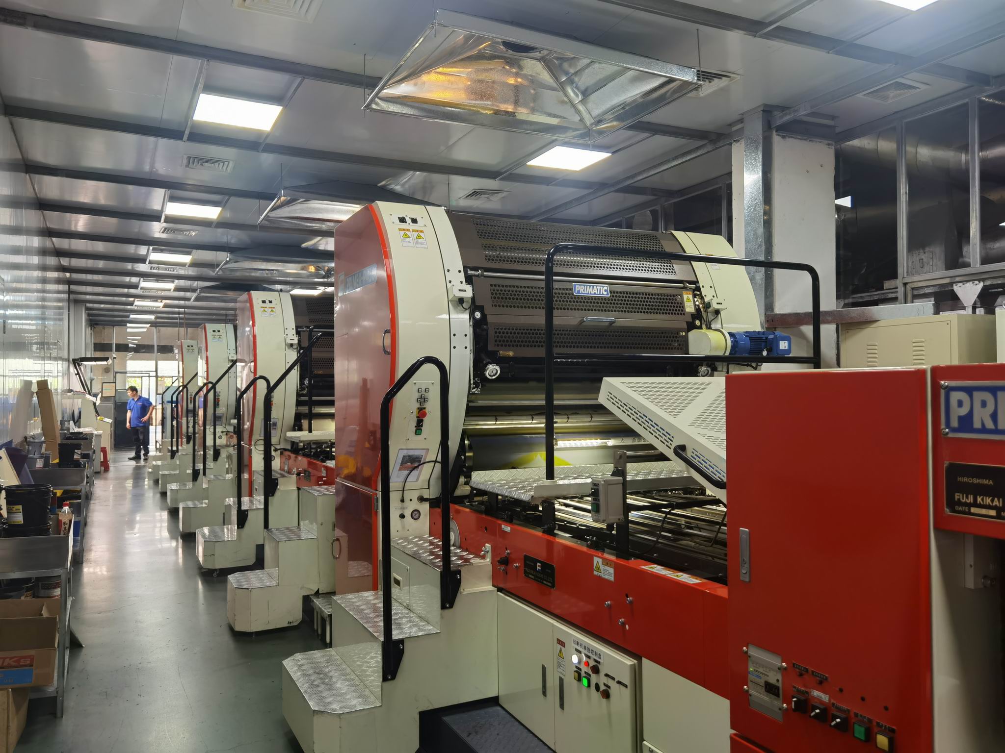 tinplate printing machine